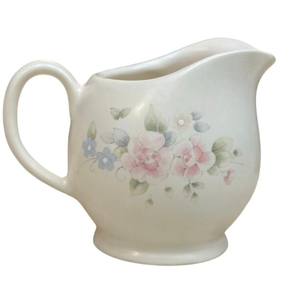 Pfaltzgraff Tea Rose Large Gravy Boat Sm Water Pitcher - Picture 1 of 3